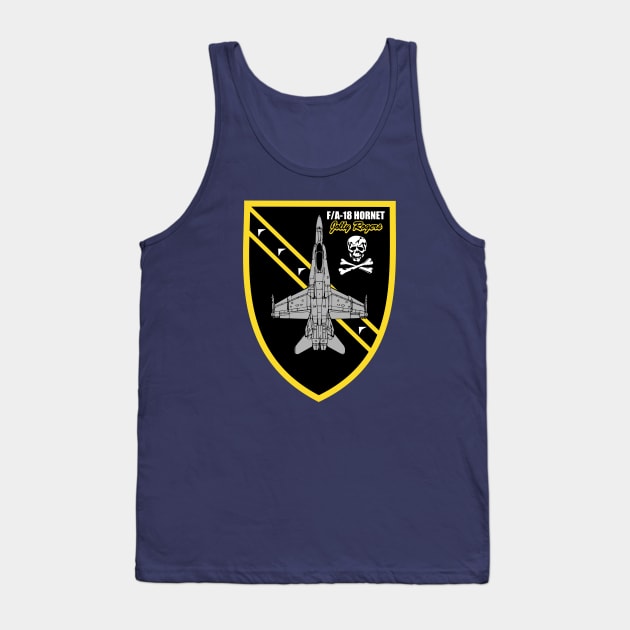 F/A-18 Hornet Jolly Rogers Tank Top by TCP